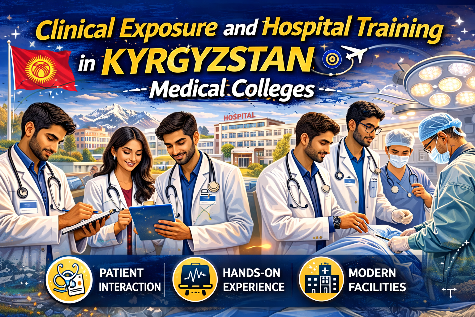 Clinical Exposure and Hospital Training in Kyrgyzstan Medical Colleges